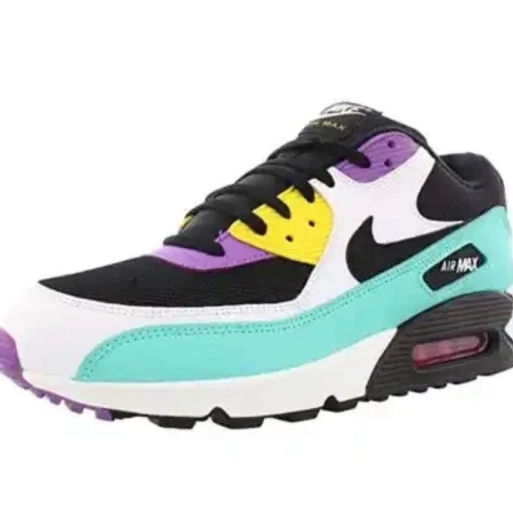 Nike Air Max 90 Black Bright violet White